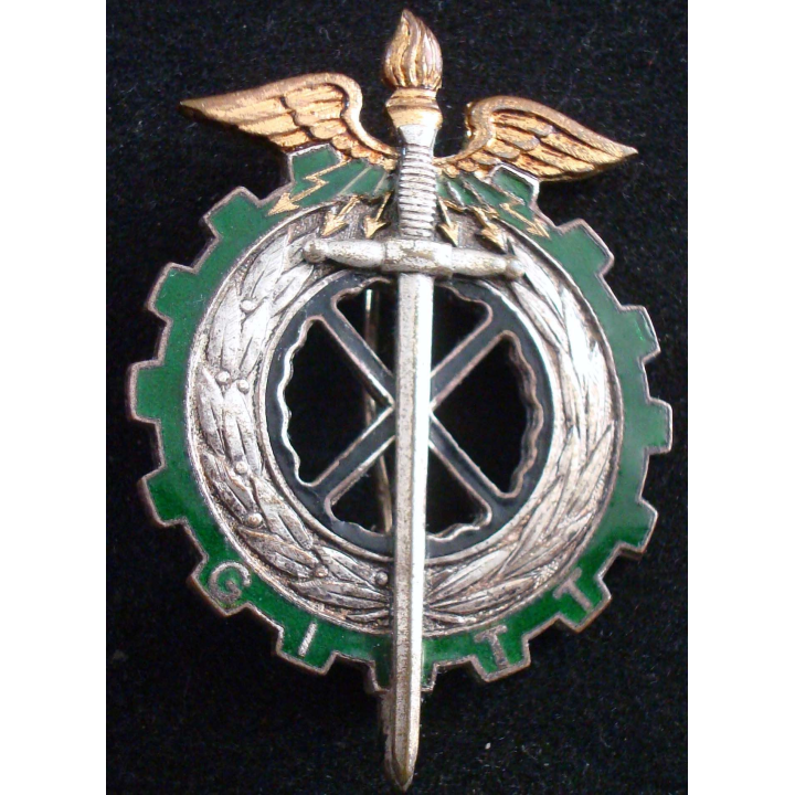Insigne du groupement d'instruction technique du train Drago G. 835