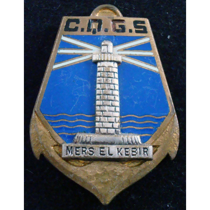Insigne de la cie de Quartier Général Mers El Kebir Drago G. 2101