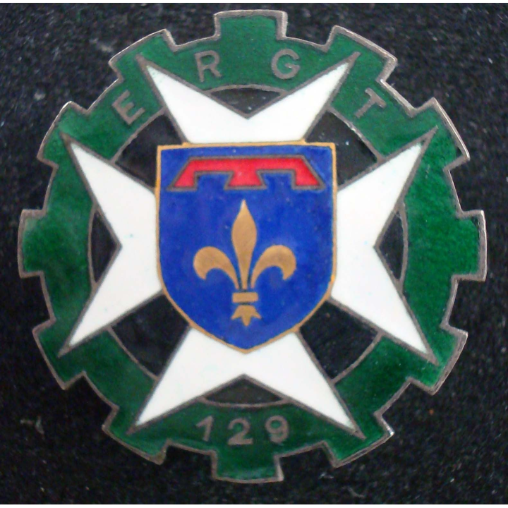 Insigne du 129° escadron de réserve générale du train Drago O. Métra