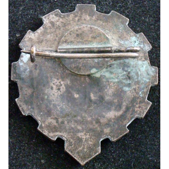 Insigne métallique du 27° escadron du train de fabrication Graziani