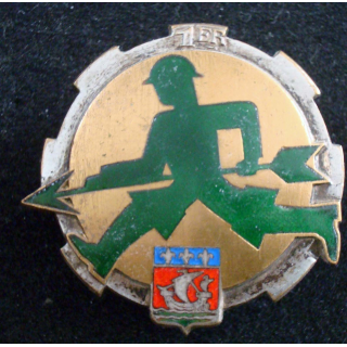Insigne métallique du 1° escadron du train