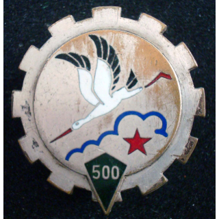 Insigne métallique du 500° groupe de transport Drago Olivier Métra
