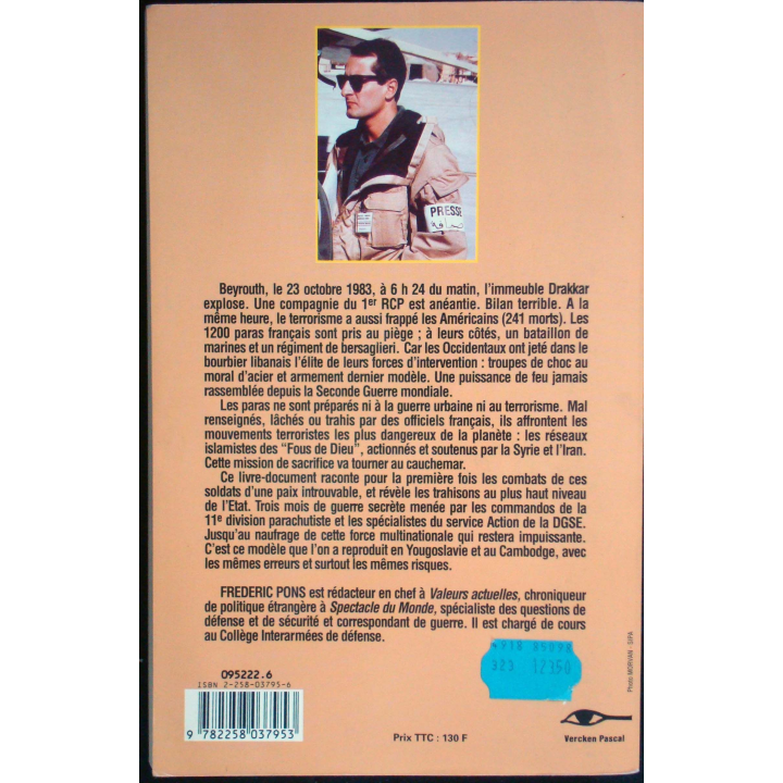Guerre du Liban : Les paras sacrifiés - Beyrouth 1983-1984