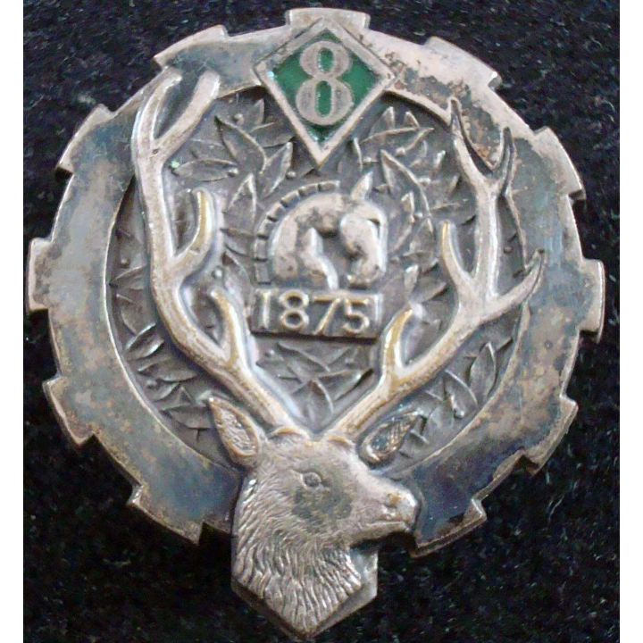 Insigne métallique du 8° esc (régional) du train Drago Béranger