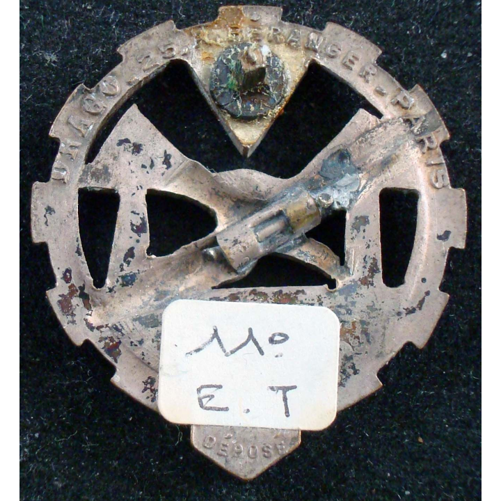 Insigne métallique du 11° escadron du train Drago Béranger