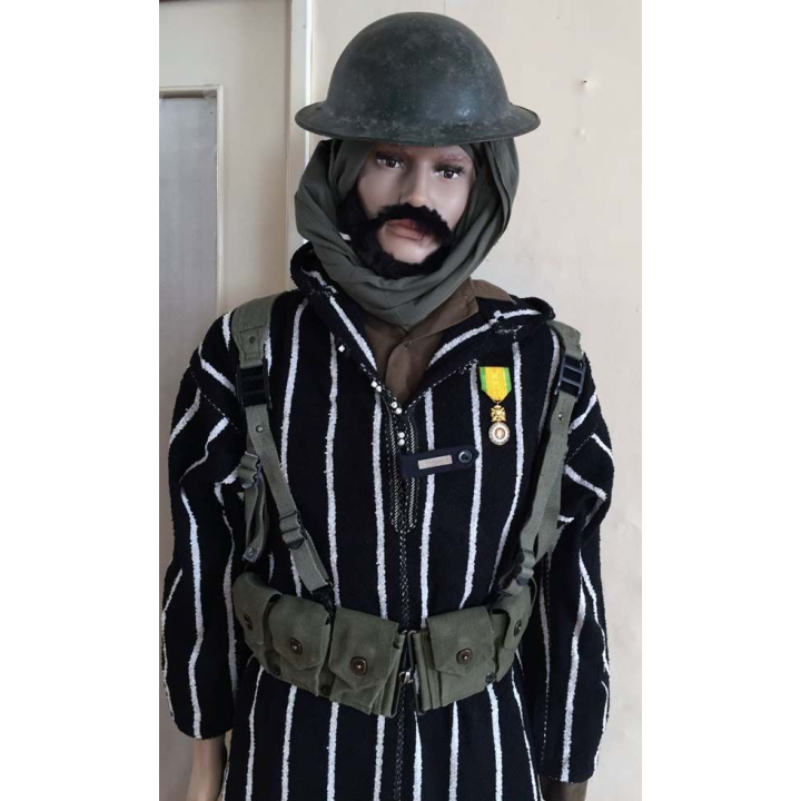 mannequin Tabor marocain 2° guerre mondiale 3° goum équipé