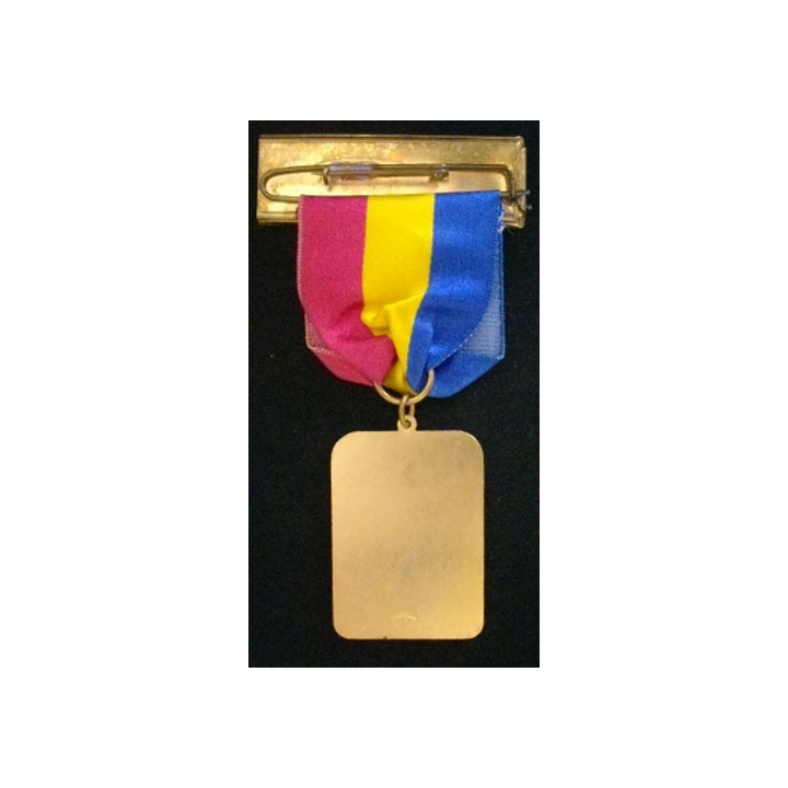 MÉDAILLE COMMÉMORATIVE MAÇONNIQUE 1961 NEW YORK