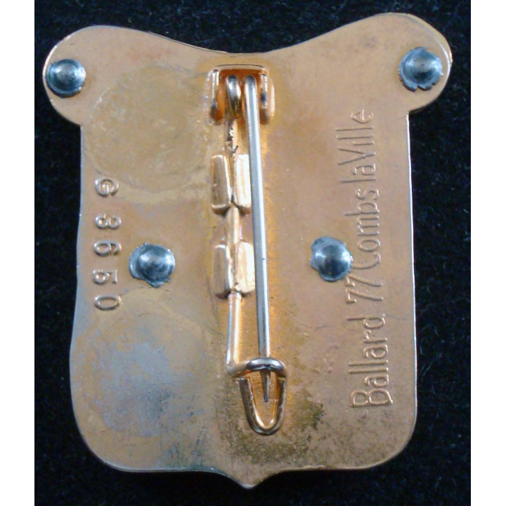 Insigne métal du 37° groupement de camp Ballard Combs la Ville G. 3650