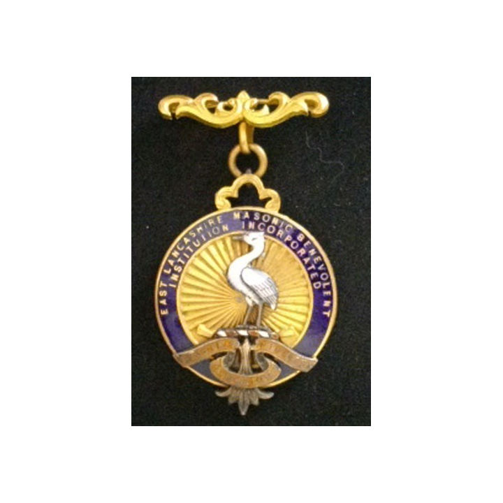 MÉDAILLE MAÇONNIQUE EAST LANCSHIRE