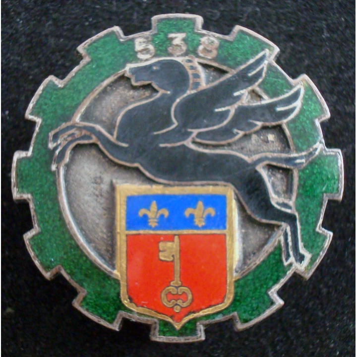 Insigne métallique du 538° groupe de transport Drago Paris G. 2068