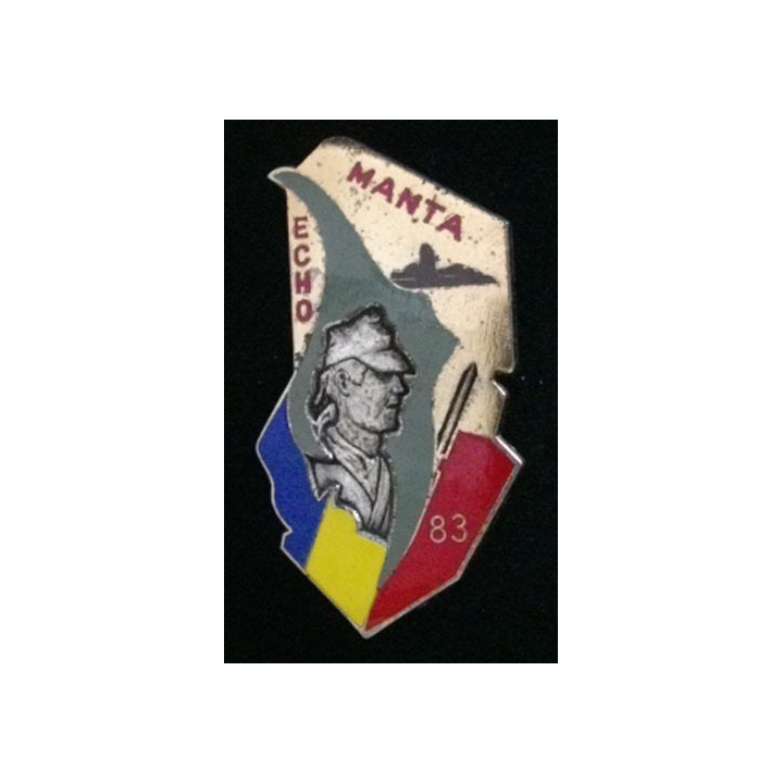 8° régiment parachutiste d'infanterie de marine MANTA ECHO 1983