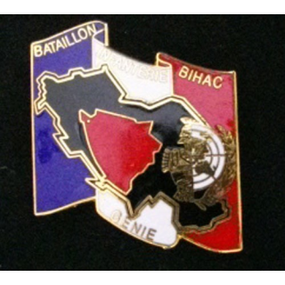 GÉNIE : GÉNIE DU BATAILLON D'INFANTERIE DE BIHAC 1° MANDAT