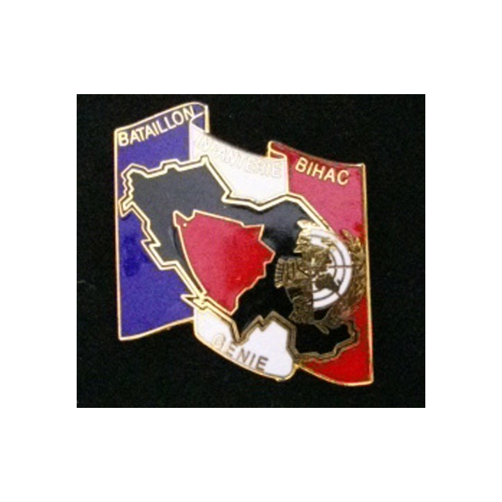 GÉNIE : GÉNIE DU BATAILLON D'INFANTERIE DE BIHAC 1° MANDAT