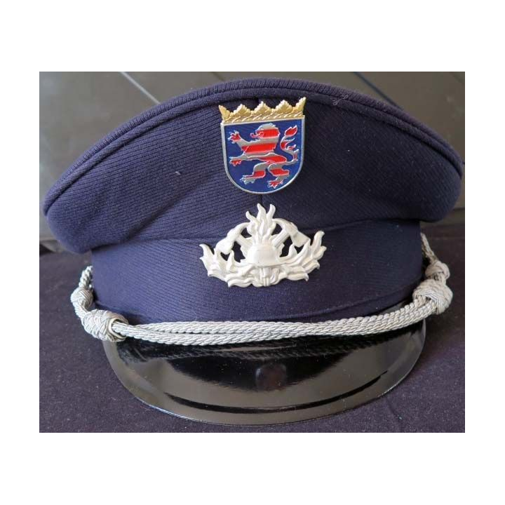 Casquette de pompier allemand de la Hesse