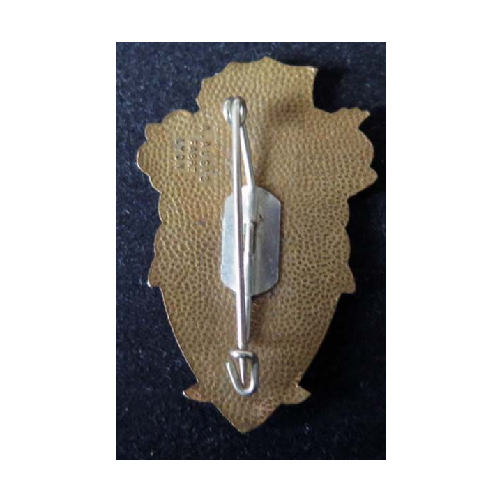 Insigne métallique du 4° régiment du génie est de fabrication Augis