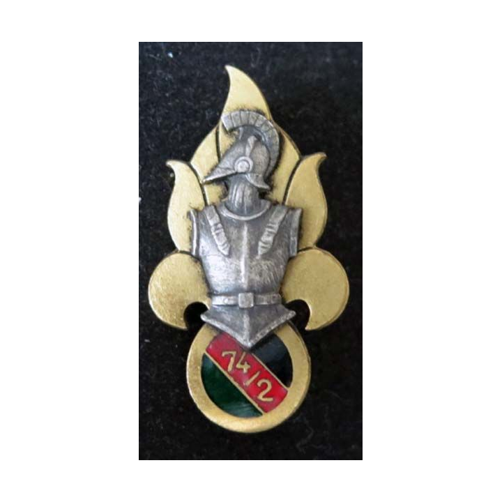 Insigne métallique 74-2° régiment de Génie Légion Drago Olivier Métra