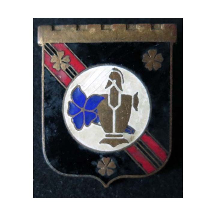 Insigne métallique du 85° bataillon du génie de la 27° DIA