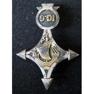 Insigne métallique 9° division d'infanterie de fabrication Drago 1288