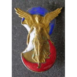 Insigne métallique 3° division d'infanterie algérienne Mardini émail