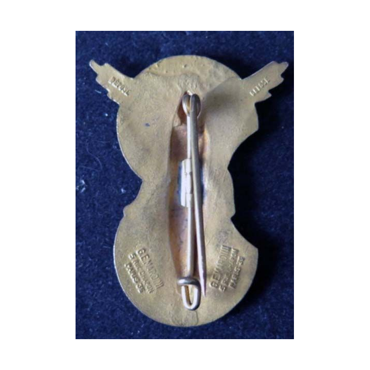 Insigne métallique 3° division d'infanterie algérienne Mardini émail