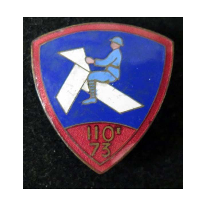 110° - 73° régiment d'infanterie 32 mm de fabrication Chobillon