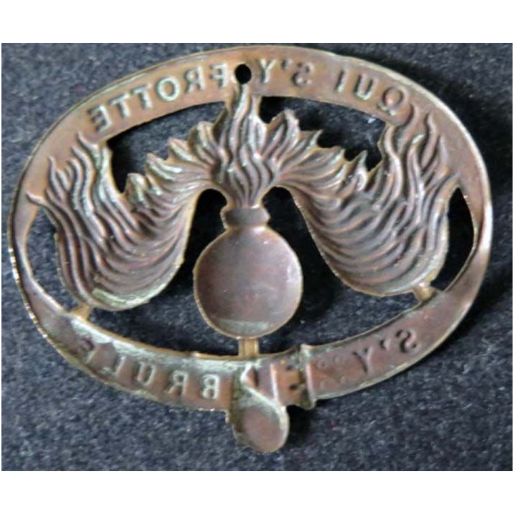 51° régiment d'infanterie qui s'y frotte s'y brule en laiton