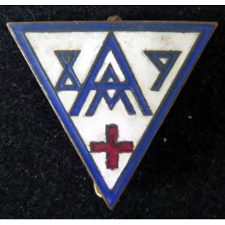 89° ambulance médicale d'armée de fabrication Mourgeon en émail