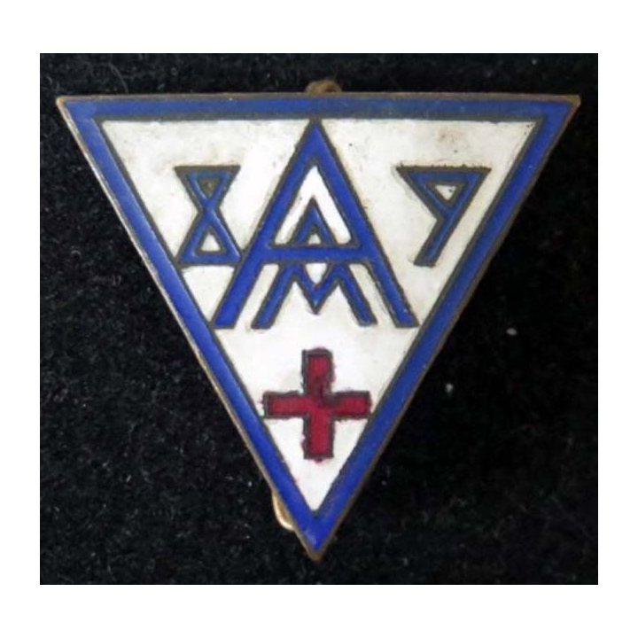 89° ambulance médicale d'armée de fabrication Mourgeon en émail