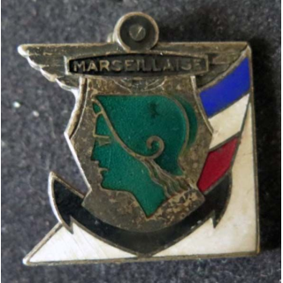 Croiseur La Marseillaise 1937 de fabrication ABPD en émail