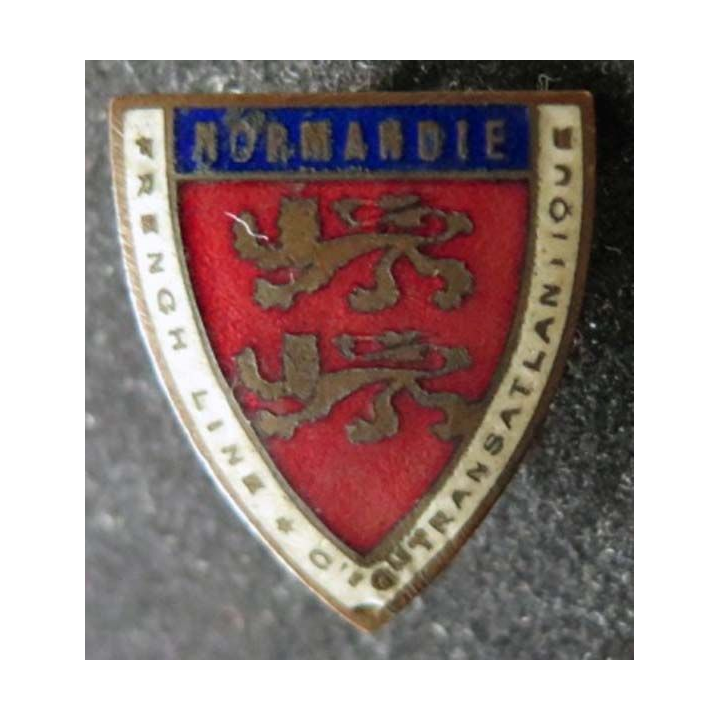 Paquebot Normandie de la French line compagnie transatlantique
