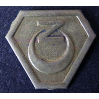 Insigne métallique des Zouaves au Corps Expéditionnaire en Italie