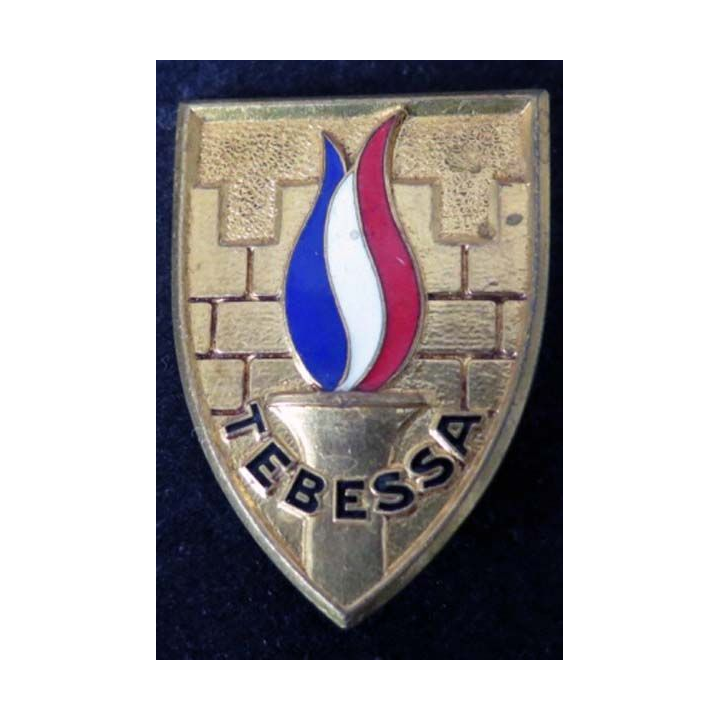 Unités territoriales Tebessa fabrication Arthus Bertrand Paris émail