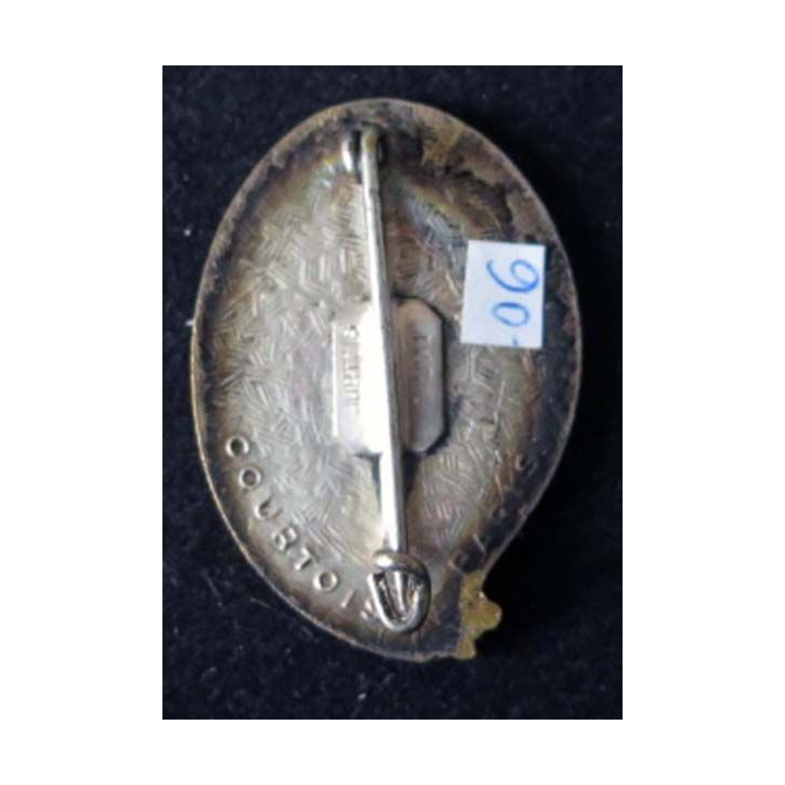 1° régiment de Hussards parachutistes de fabrication Courtois en émail