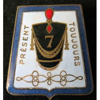 7° régiment de Hussards 7 doré de fabrication Drago Paris G. 1363