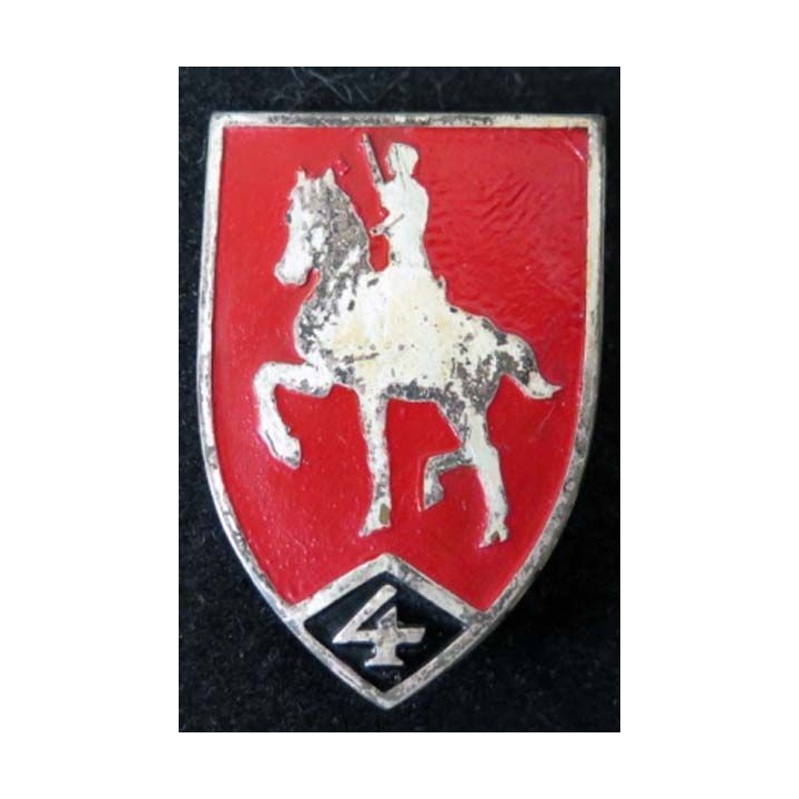 4° régiment de cuirassiers 40 mm de fabrication allemande peint
