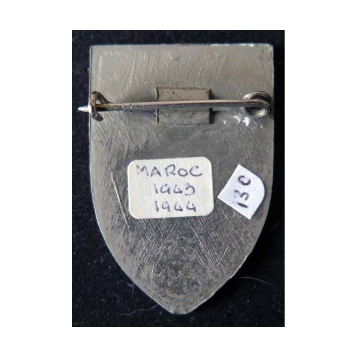 4° régiment de cuirassiers 40 mm de fabrication Maroc 1943-1944 peint