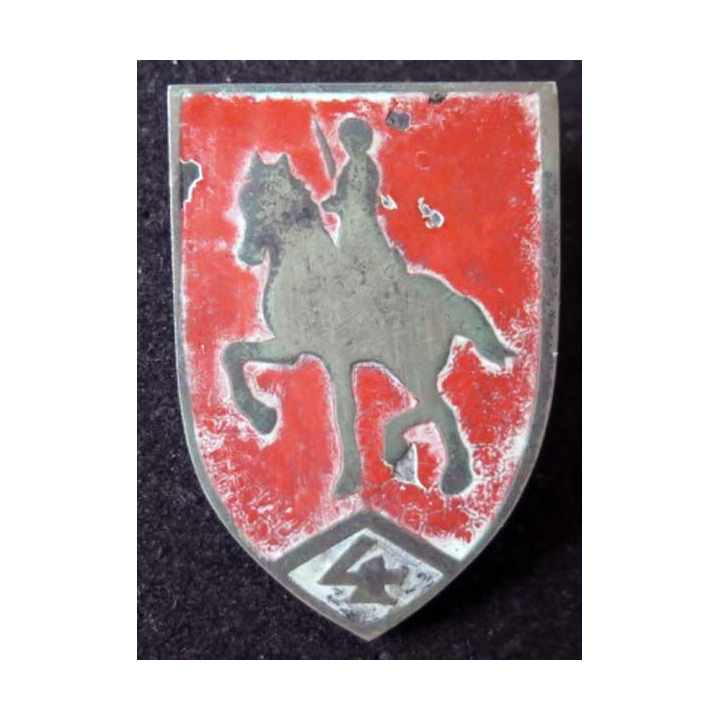 4° régiment de cuirassiers 40 mm de fabrication locale peint