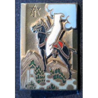 1° régiment de spahis marocains Drago Béranger ciel bleu clair