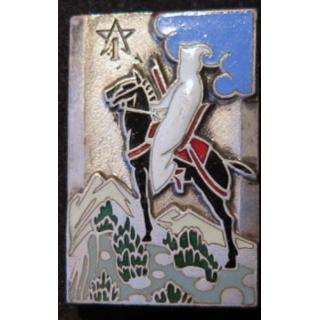 1° régiment de spahis marocains Drago Béranger ciel bleu foncé