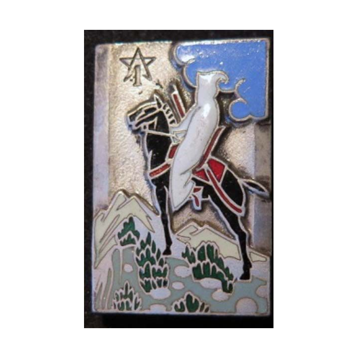 1° régiment de spahis marocains Drago Béranger ciel bleu foncé
