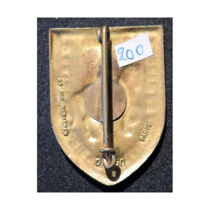 Régiment de marche de spahis d'Extrême Orient Drago Béranger en émail