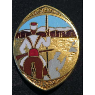4° régiment de spahis marocains de fabrication Drago Béranger en émail