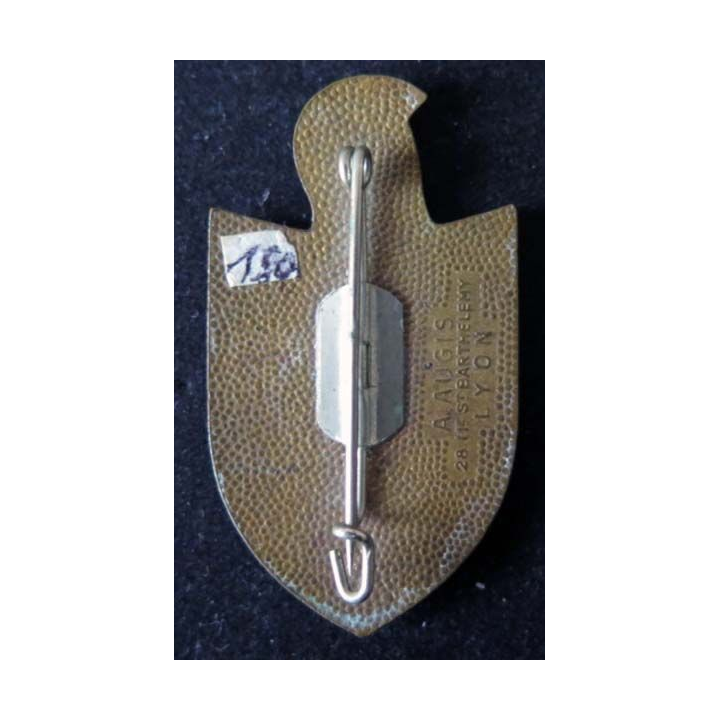 15° régiment sapeurs de chemins de fer de fabrication Augis en émail