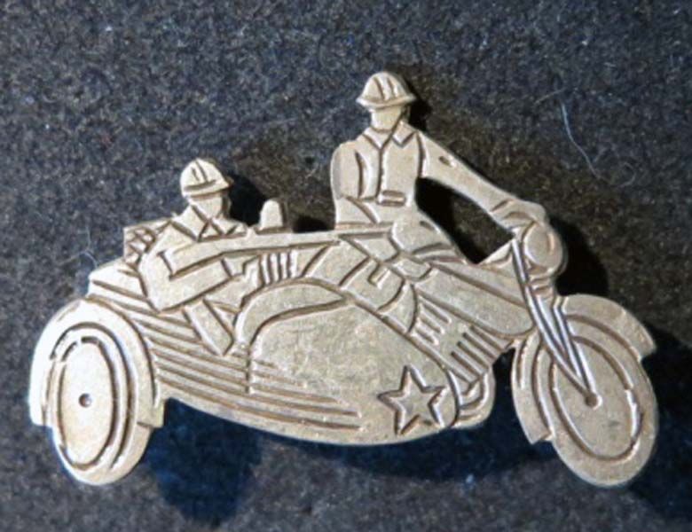 5 Bataillon De Dragons Portes Side Car En Metal