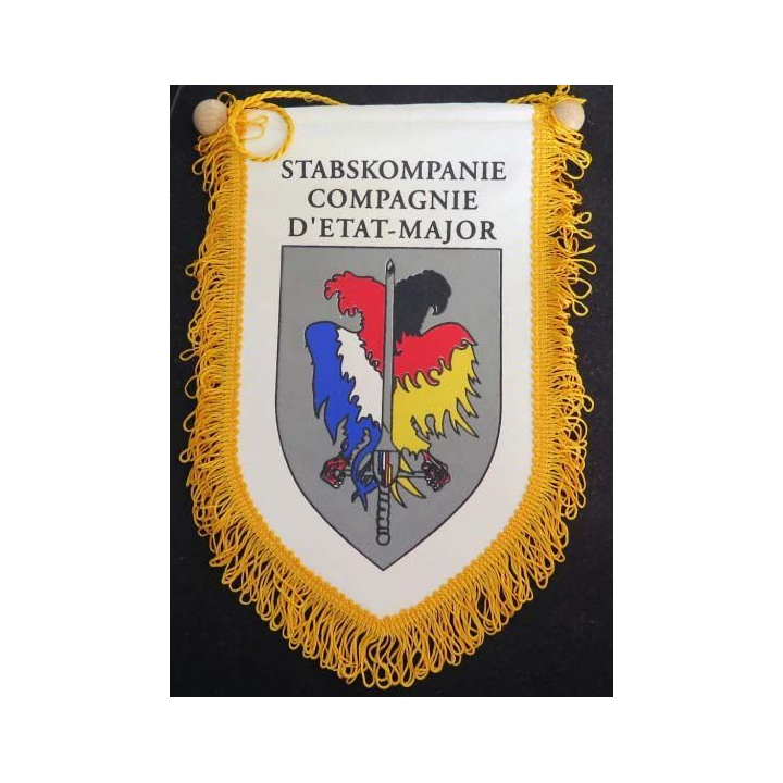 fanion de la compagnie d'état major Stabskompanie en tissu imprimé