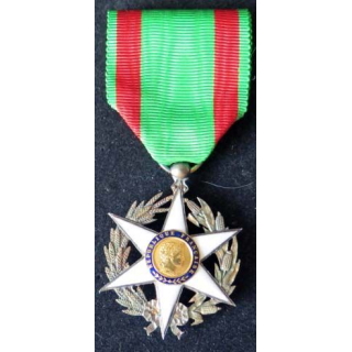 Médaille du mérite agricole 1883 en émail et en argent