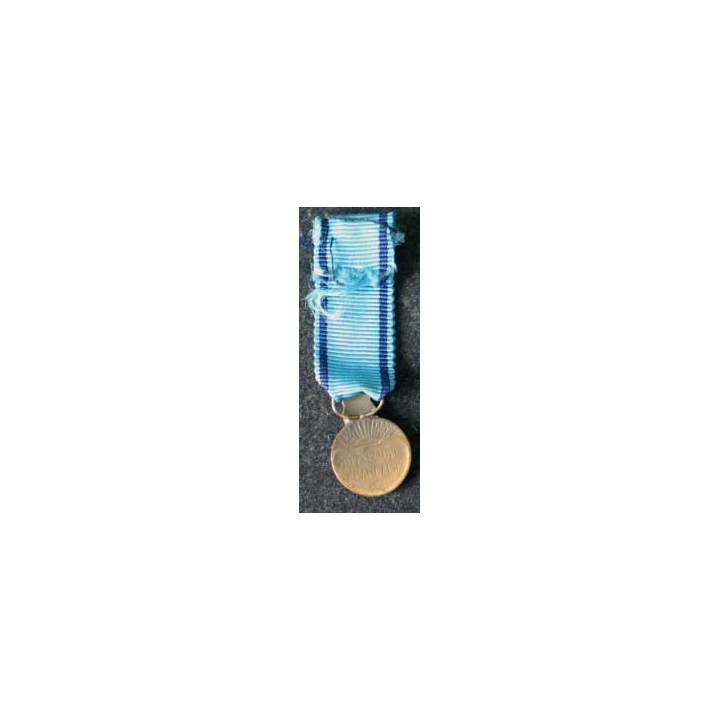 Médaille miniature de la jeunesse et des sports en bronze