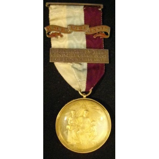MEDAILLE MAÇONNIQUE RMBI 1895