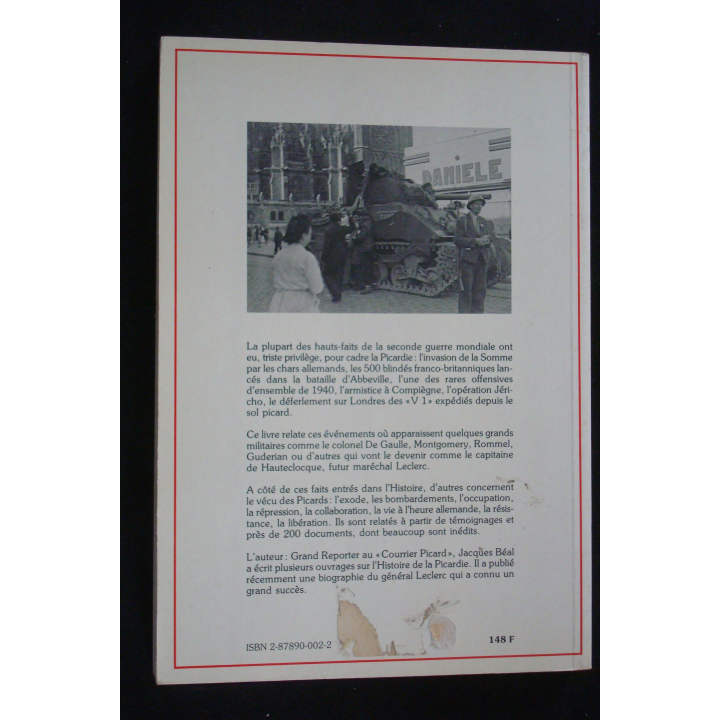 Hommes et combat en Picardie 1939-1945