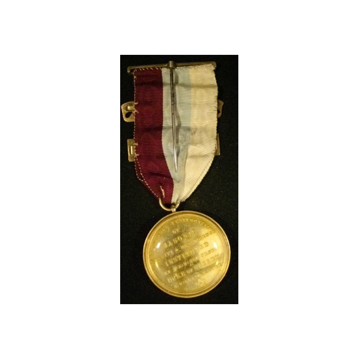 MEDAILLE MAÇONNIQUE RMBI 1895